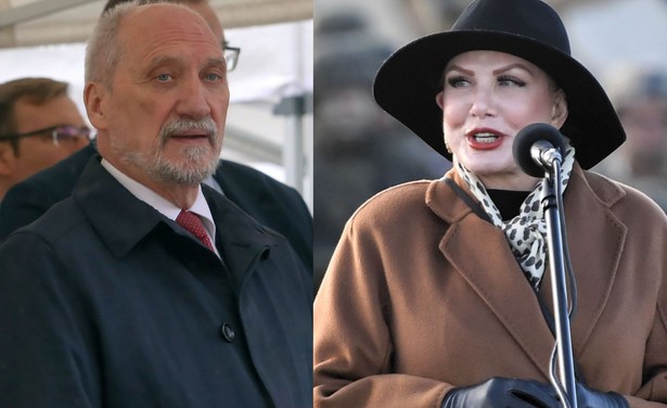 Antoni Macierewicz i Georgette Mosbacher