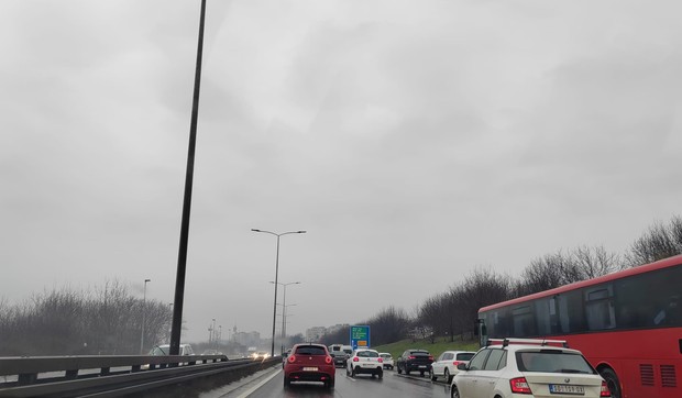 Kiša u Beogradu
