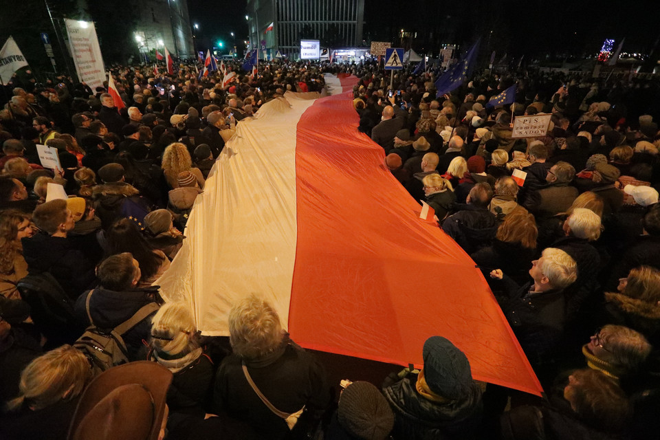 Demonstracja w Warszawie