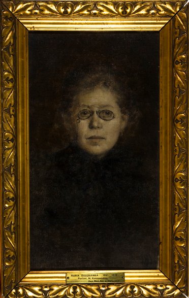 Maria Dulębianka - Portret Marii Konopnickiej, 1902. Muzeum Narodowe w Warszawie.