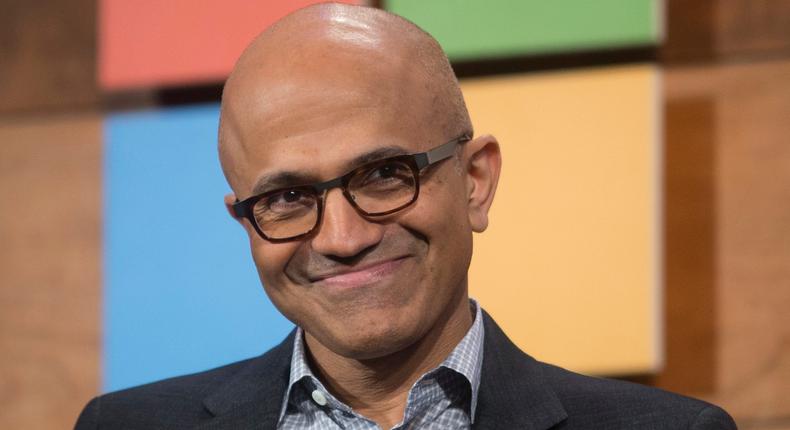 Microsoft CEO Satya Nadella.Stephen Brashear/Getty Images