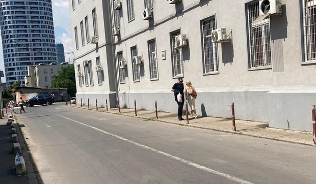 Kasper kod Mine u poseti