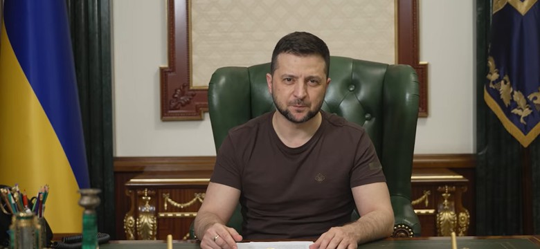 Zełenski nałożył sankcje na Putina