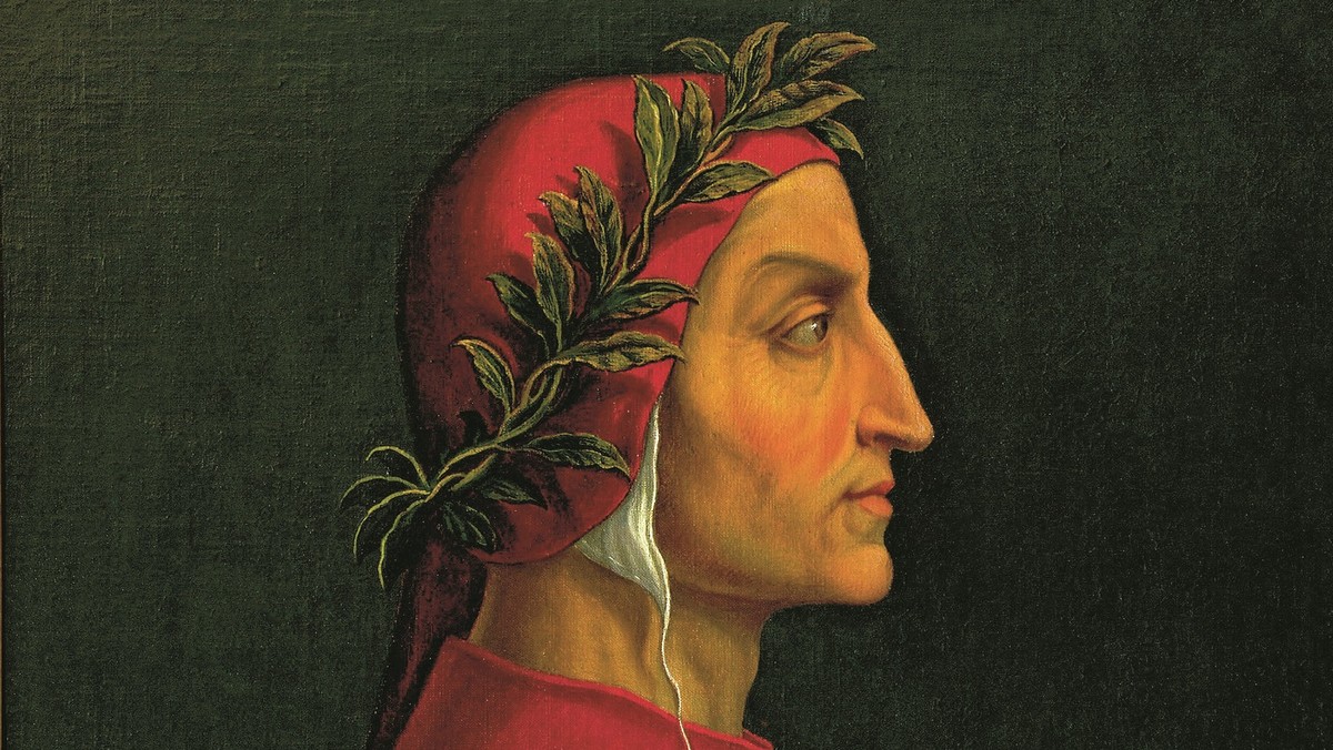 Dante Alighieri, portret, XVI w., autor nieznany, w kolekcji Zamku Ambras w Innsbrucku