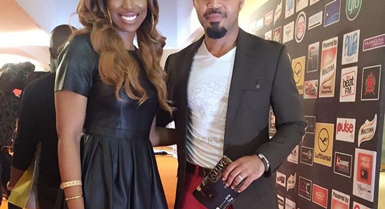 Bolanle Olakunni and Ramsey Nouah at the 2016 AYLive 