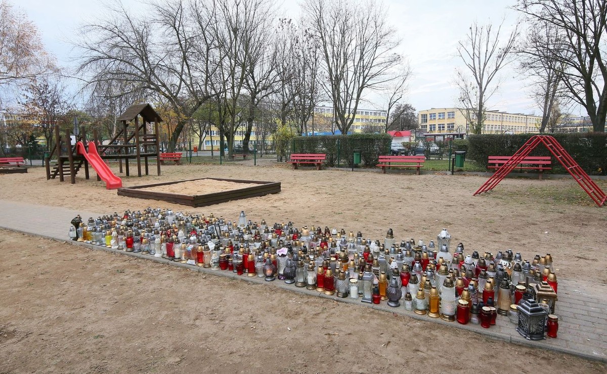 Znicze w Koninie, gdzie postrzelono 21-latka