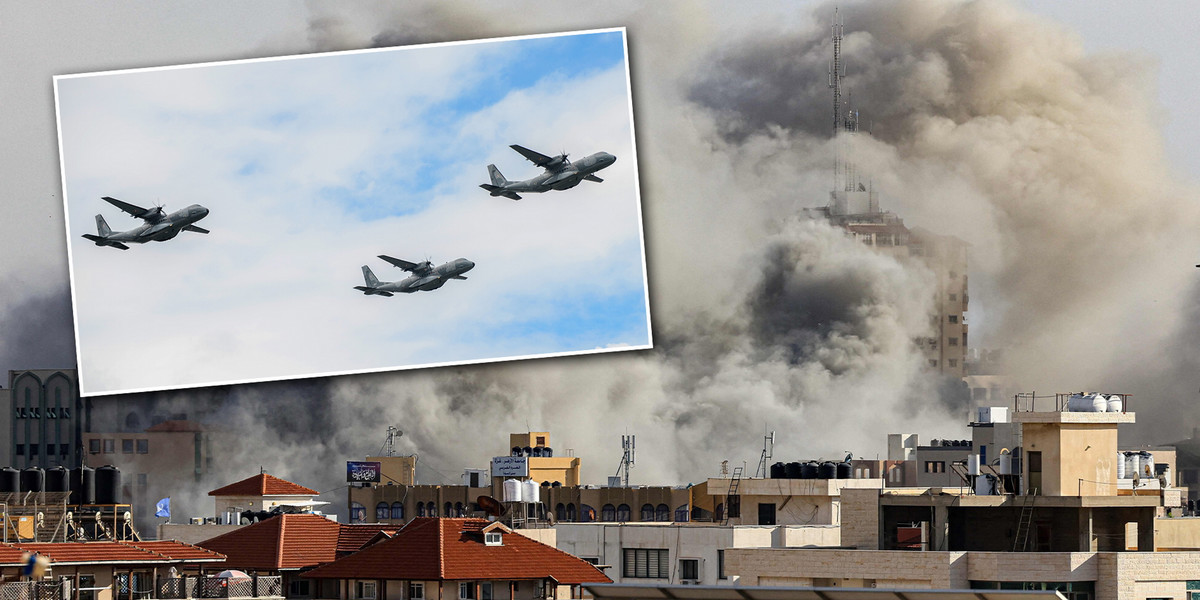 Po Polaków, którzy utknęli w Izraelu rząd wyśle wojskowe samoloty? Prezydent ujawnia