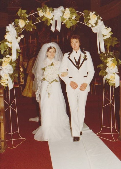 Ślub odbył się w Polsce, wesele – już za wielką wodą, 1978 r.