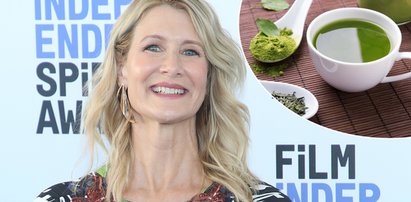 Laura Dern regularnie pija ten zielony napój, po który sięgali kiedyś samuraje. Czy dlatego wygląda tak młodo?