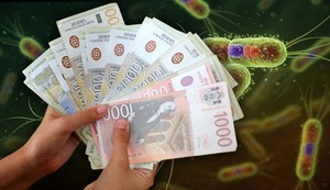 Novac je idealno mesto za naseljavanje virusa, bakterija i gljivica