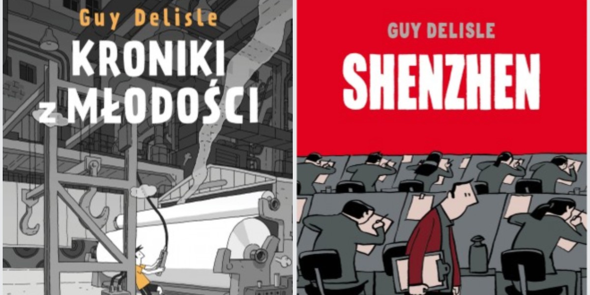 Komiksy Guy'a Delisle