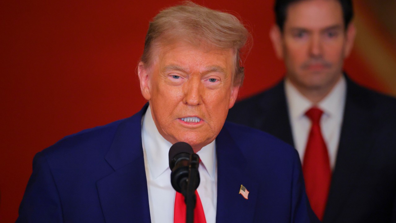 Donald Trump komentuje zawieszenie broni. 