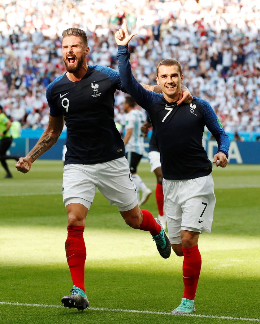 Antoine Griezmann i Olivier Giroud