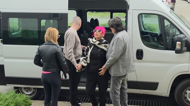 Zorica Brunclik stigla na snimanje "Pinkovih zvezda"