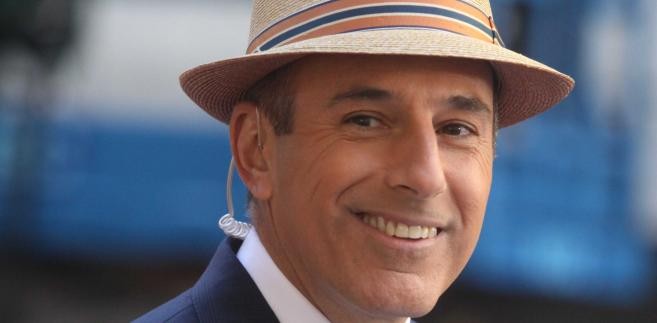 Matt Lauer - prowadzi amerykański program the Today show