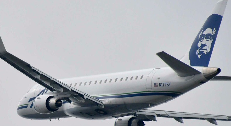 An Alaska Airlines flight.John McCoy/MediaNews Group/Los Angeles Daily News via Getty Images