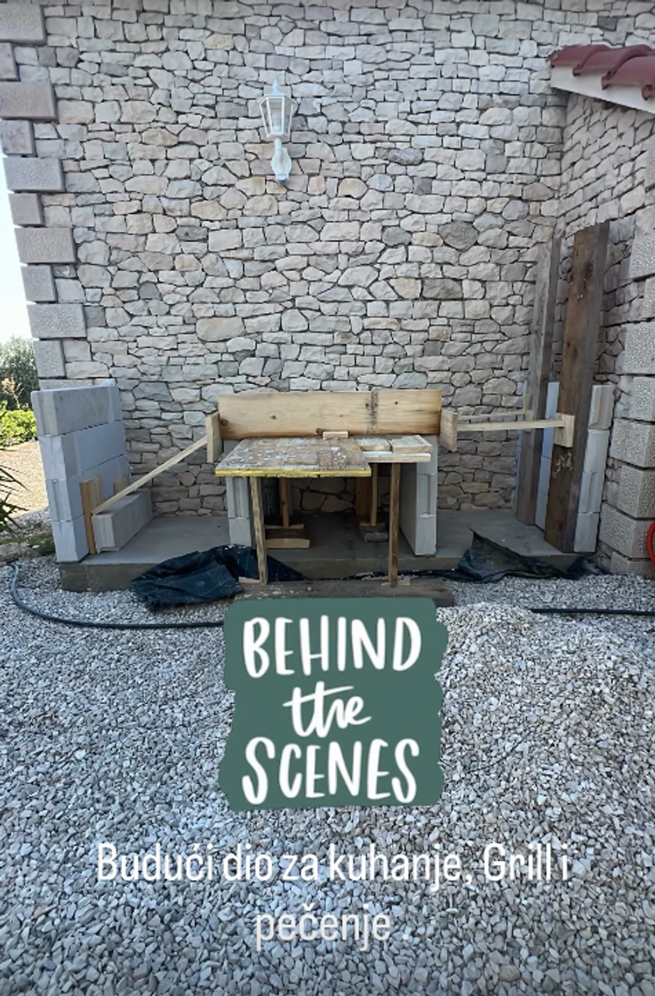 Danijela Dvornik pokazala dvorište