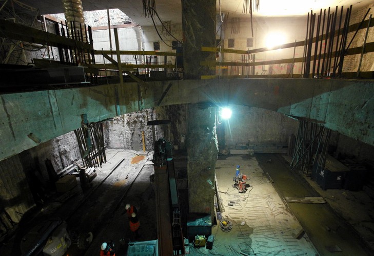 Budowa II linii metra warszawskiego - Stacja Centrum Nauki Kopernik