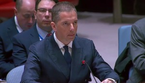 Marko Đurić na sednici SB UN
