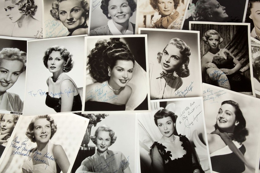 Sve holivudske glumice koje su se potpisale na fotografije za Roja Gareta...