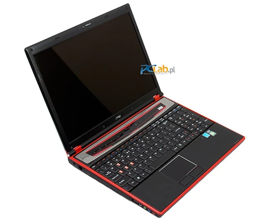 Notebook MSI GX640 z mobilnym Core i5-520M