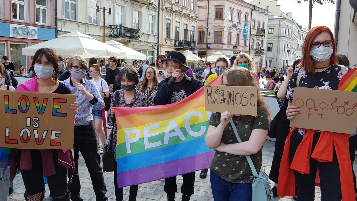 Lublin: pikieta środowisk LGBT