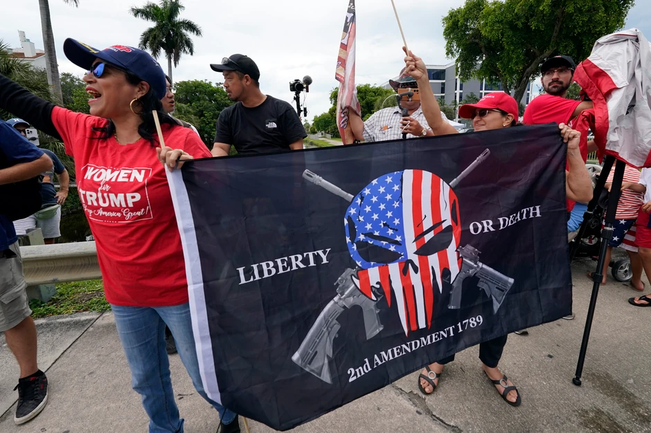 Trampove pristalice u Majamiju 12. juna