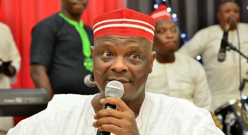 The presidential candidate of the New Nigeria Peoples Party, Senator Musa Kwankwaso. (Premium Times)