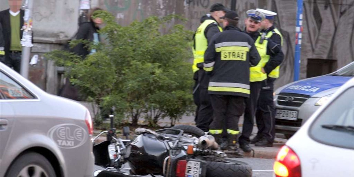 Motocyklista wjechał w dzieci!