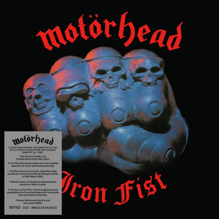 Motörhead – "Iron Fist" (40th Anniversary Edition) (Deluxe)