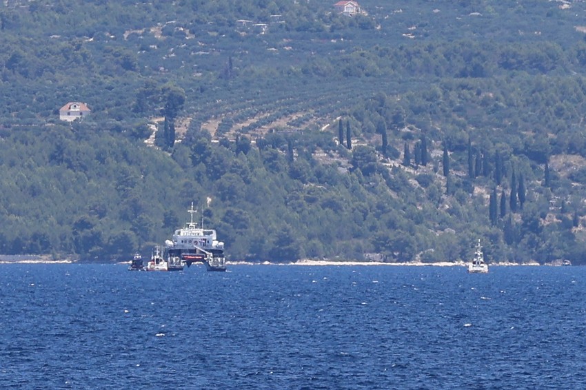 Sudar katamarana i jedrilice između Šolte i Brača 13. juna