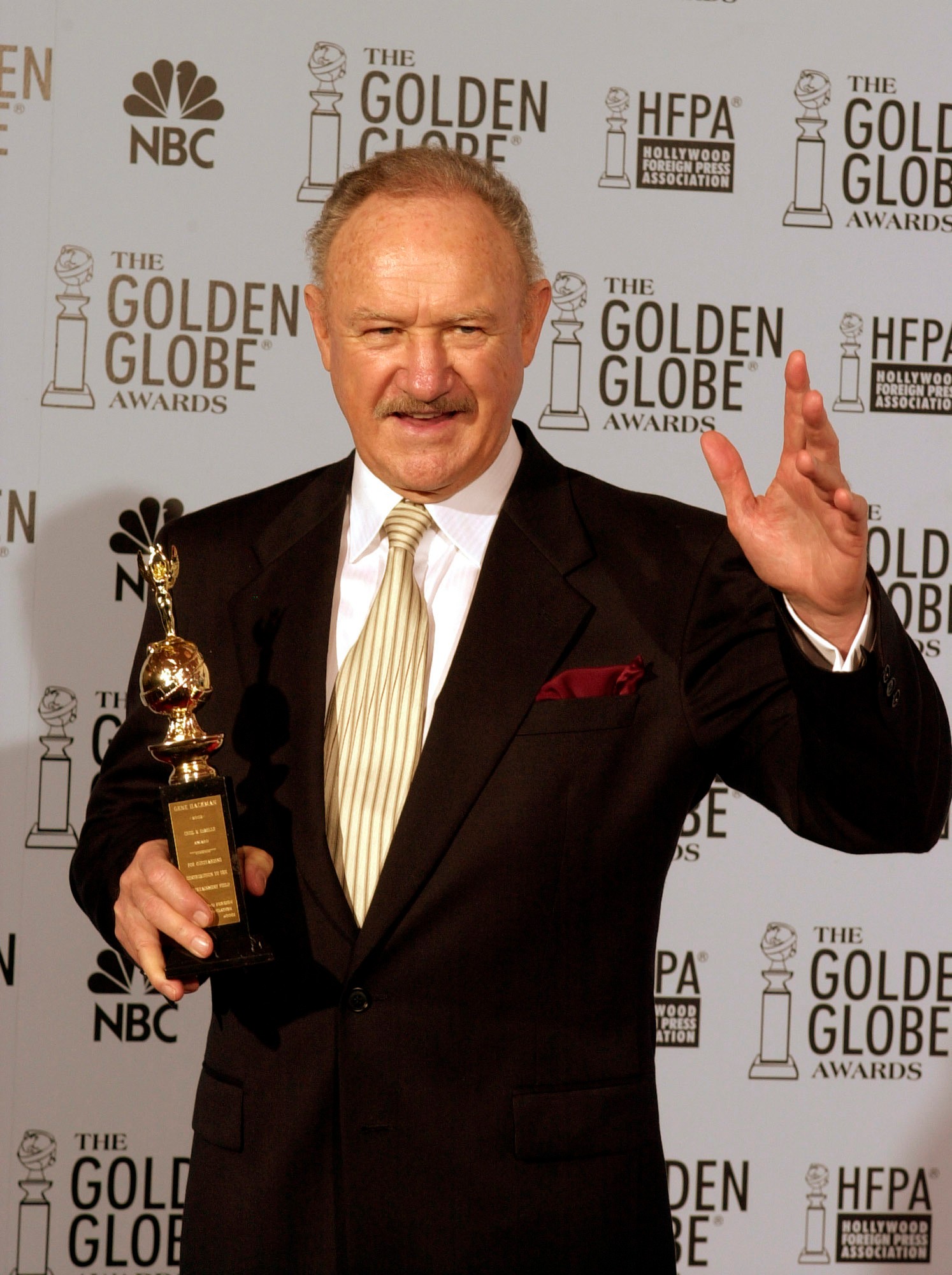 Legendárny herec Gene Hackman.