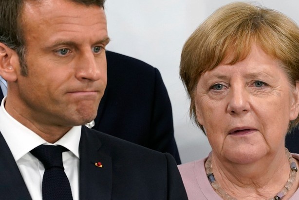 Emmanuel Macron Angela Merkel