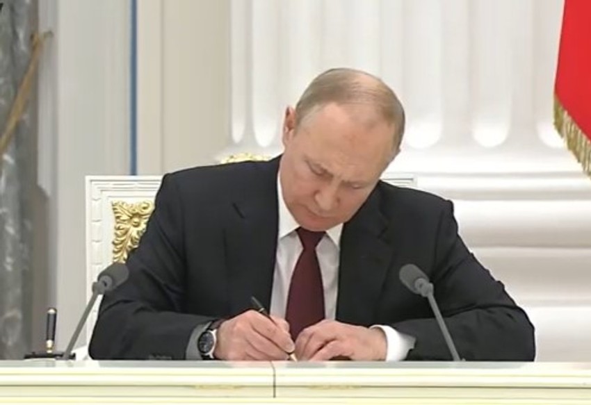 Putin potpisao priznanje nezavisnosti Donjecka i Luganska