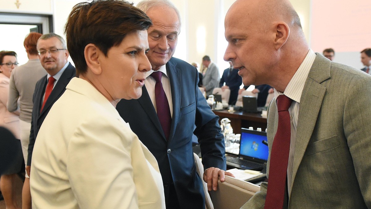 Beata Szydło, Krzysztof Trzórzewski, Paweł Szałamacha