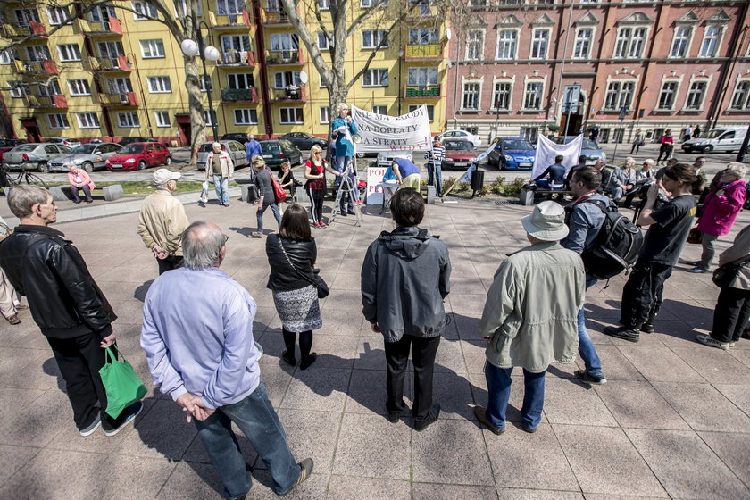 Protest w Siemianowicach Śląskich