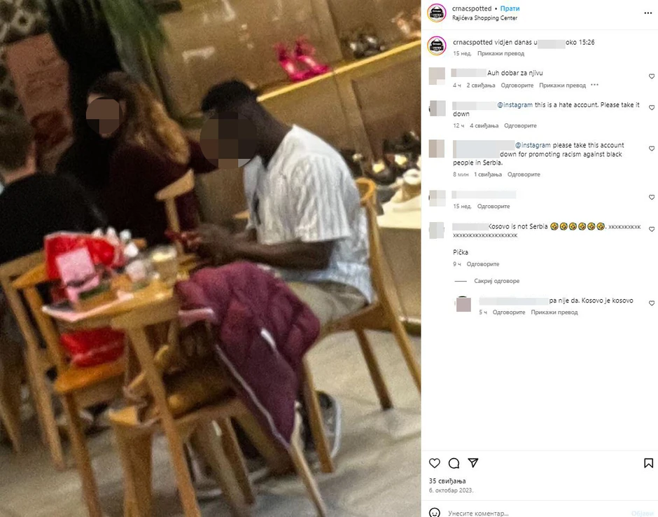 Ugašena opskurna Instagram stranica