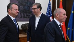 Sa predstavnicima konzorcijuma Bechtel–Enka o napretku radova na Moravskom koridoru i projektim