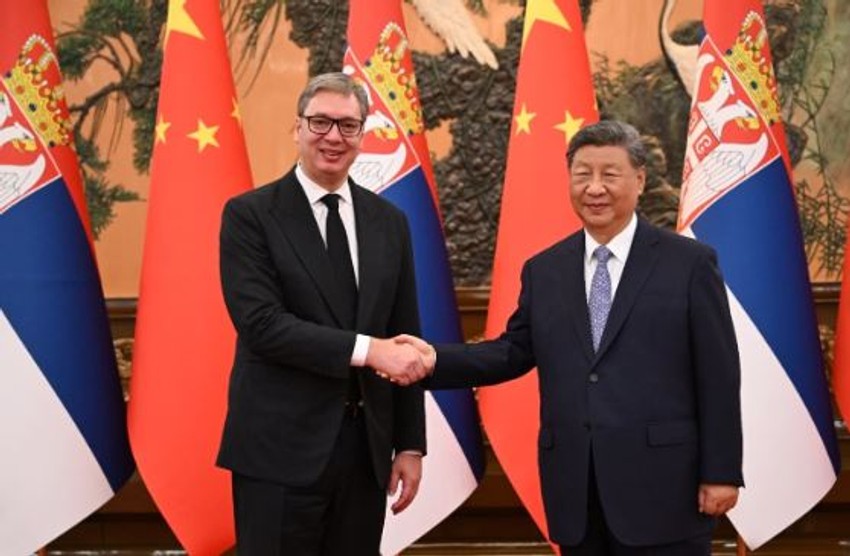 Aleksandar Vučić i Si Đinping u Pekingu