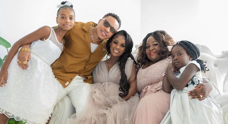 Vanessa Mdeee & Rotimi holds Exquisite Baby shower days announcing Pregnancy (Photos)