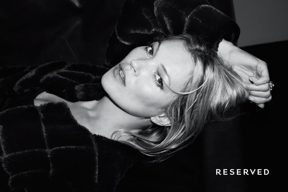 Kate Moss w jesienno-zimowej kampanii Reserved - mamy zdjęcia!