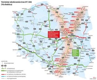 Budowa dróg w Polsce. Na skończenie kluczowych szlaków poczekamy kilka lat [MAPA]