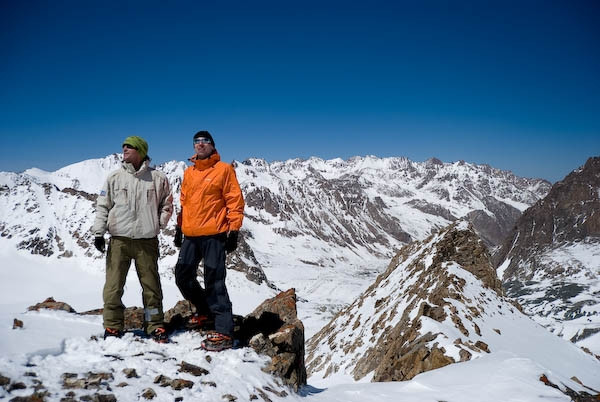 Freeride w górach Tien Szan