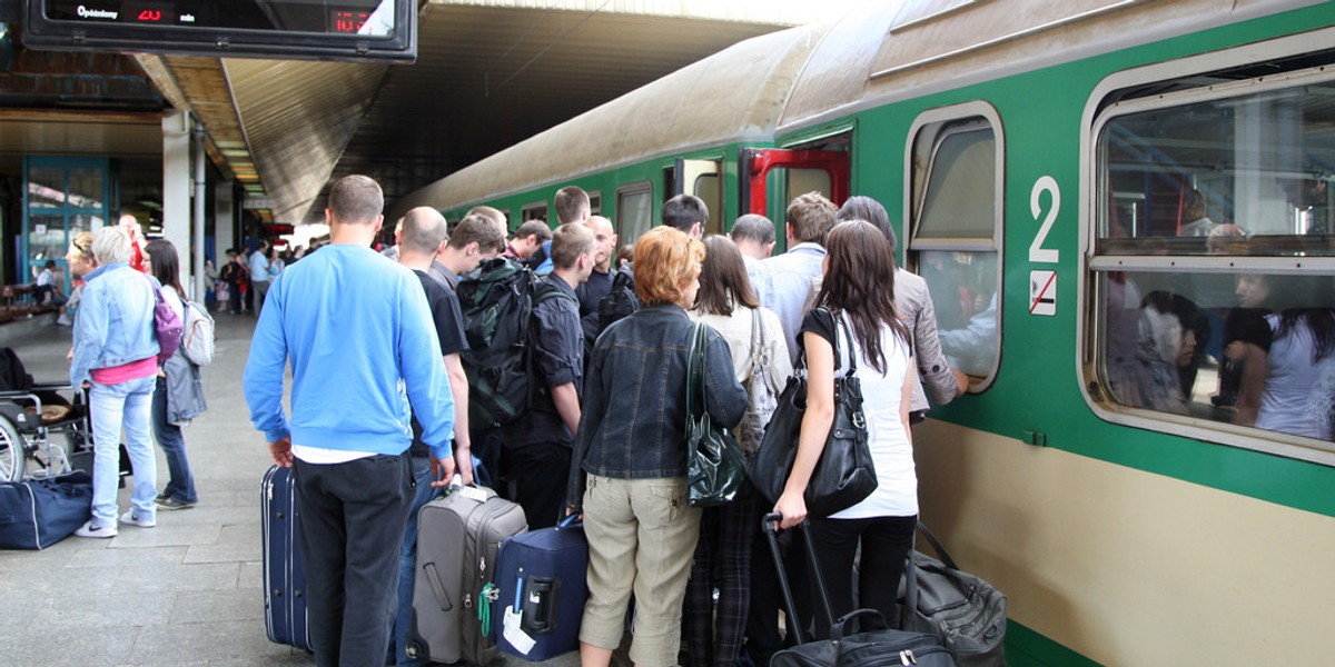 Pociąg PKP Kraków