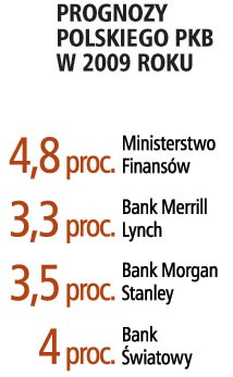 Prognozy polskiego PKB w 2009 roku