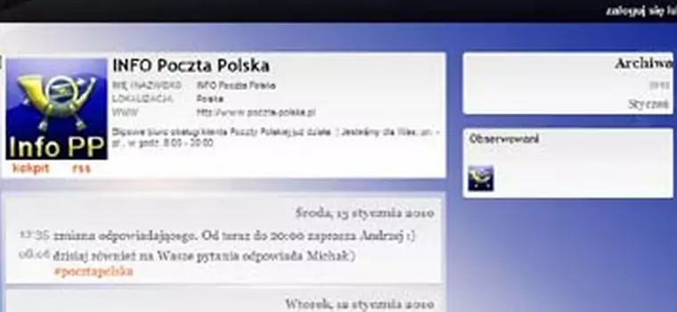 BOK Poczty Polskiej na Blipie