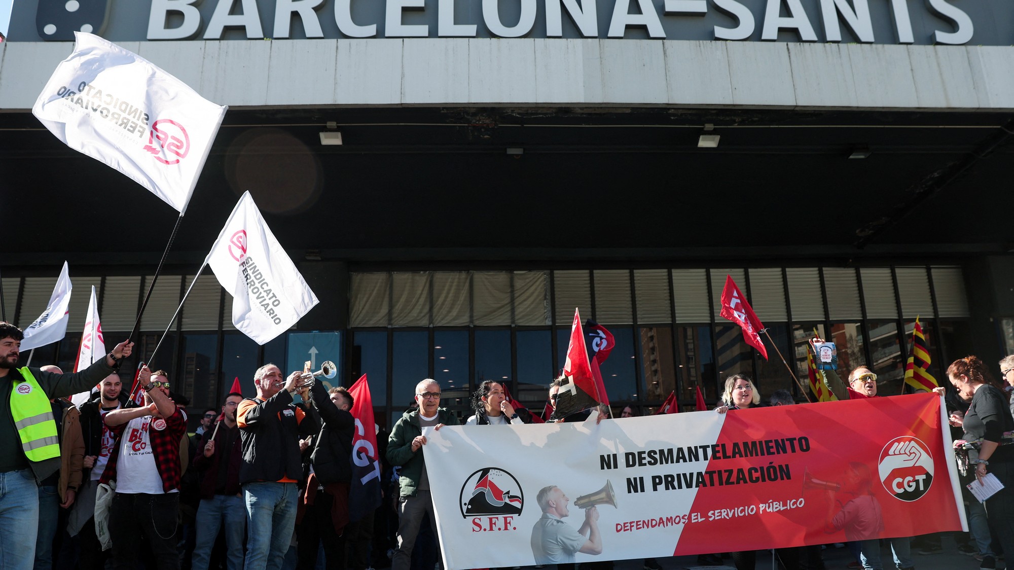 V Španielsku začína štrajk rušňovodičov, 9. februára 2026.