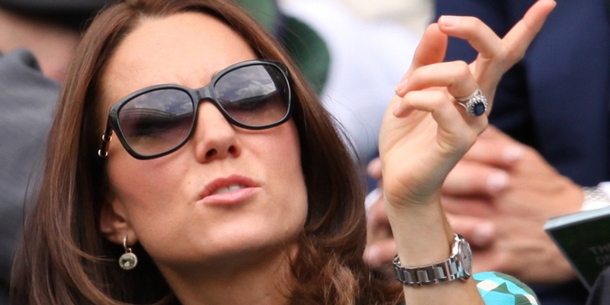 Księżna Kate na Wimbledonie