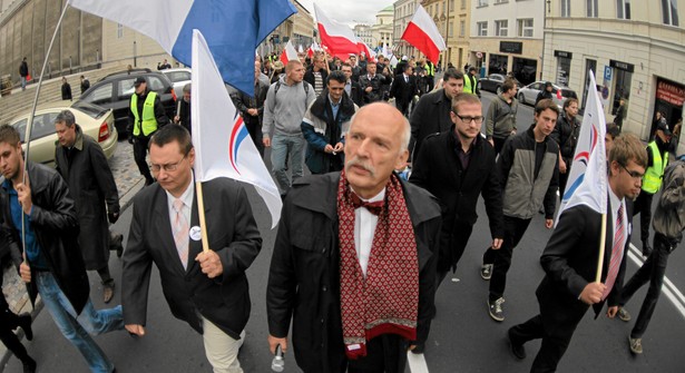 Nagły zwrot w sondażach. Korwin-Mikke wchodzi do Sejmu