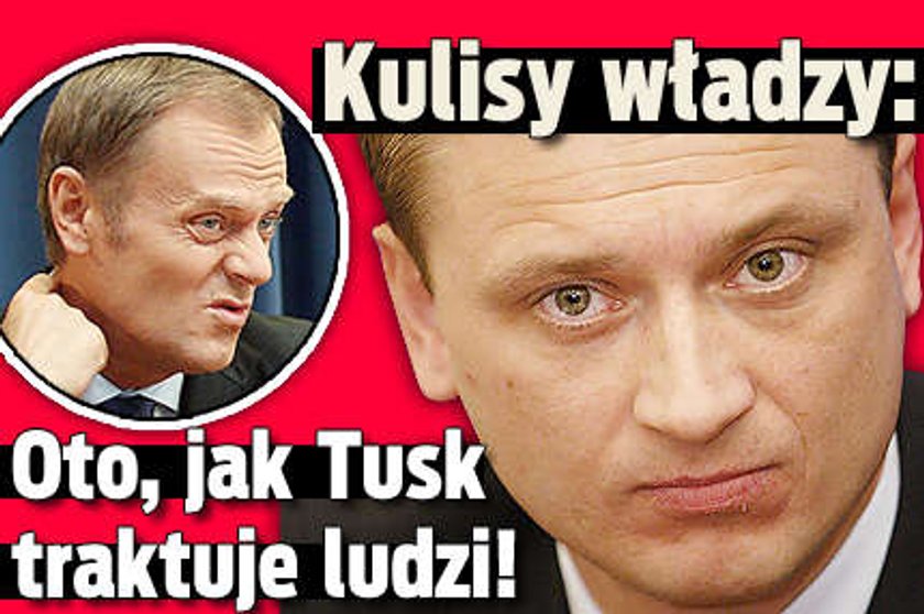 Kulisy władzy: Oto, jak Tusk traktuje ludzi!